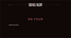 Desktop Screenshot of egokilltalent.com